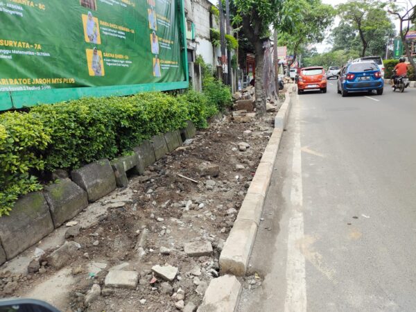 Proyek non Multi year di Jl.KH.Hasyim Kota Tangerang, BPAN RI Minta APH Menelisik.