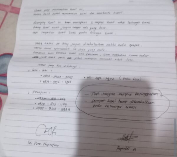 Masih Misteri Alasan Kematian Pasangan Kekasih di Hotel Baileys City Tangerang Selatan, Sampai Tinggalkan Dompet dan Surat.