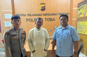 Gerak cepat Polda Toba, akhir baju kaos kuning di amankan.