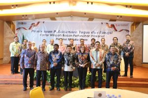 Sejumlah Pejabat Pimpinan Tinggi Pratama Kementerian ATR/BPN yang juga selaku Anggota Tim Pembina Pelaksana Tugas.