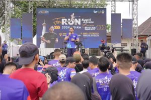 Kegiatan Fun Run ini juga dihadiri para Pejabat Pimpinan Tinggi Madya dan Pratama di lingkungan Kementerian ATR/BPN.