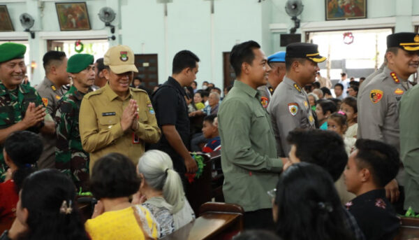 Pj Bupati Tangerang Andi Ony : apresiasi atas kerja sama dan sinergitas seluruh pihak terselenggara Perayaan Natal.