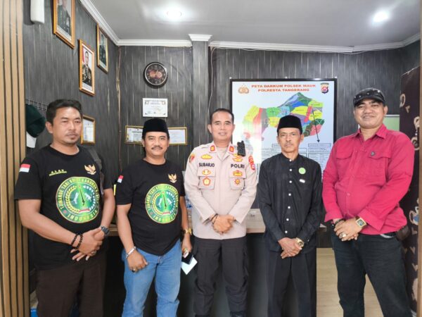 Pengurus TTKKBI Kabupaten Tangerang Bersilaturahmi Ke Polsek Mauk