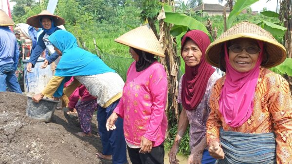 Nenek Tua Penyemangat Anggota Satgas TMMD