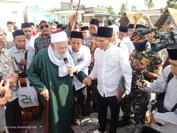 launching program beasiswa santri ke Universitas Al Azhar Kairo Mesir dan Peletakan Batu Pertama Gedung Lembaga Pendidikan Islam Al Mahfudz Islamic School 