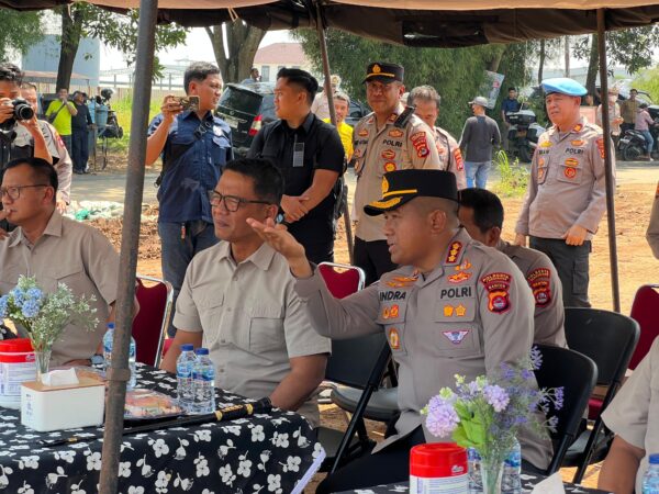 Lahan Penanaman Jagung Di Kabupaten Tangerang Ditinjau Oleh Aslog Kapolri