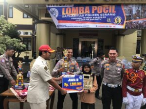 Pocil Polsek Carenang Juara Pertama Lomba Pocil Polres Serang