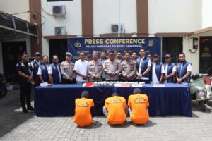 Polres Metro Tangerang Kota tangkap 35 paket Ganja yang siap di edar.
