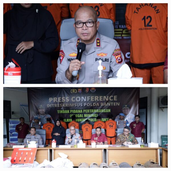 Kapolda Banten : Tak Ada Ruang Bagi Pertambangan Ilegal di Banten