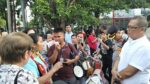 Pengguna Jalan Keluhkan Aksi Unras Ilegal Yang Dipimpin Istri DPO LS, Sebabkan Kemacetan Hampir 1 Km.